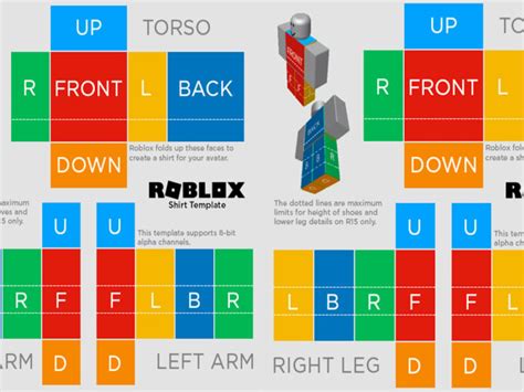 Roblox Shirt Blueprint