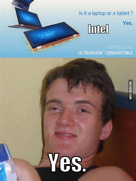 Intel is funny. - 9GAG