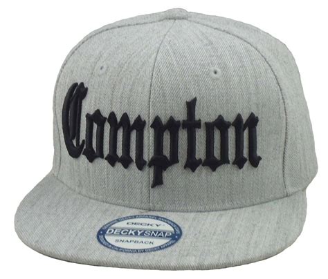 COMPTON 3D Flatbill Hat | City of Compton | Snapback Hats | NWA ...