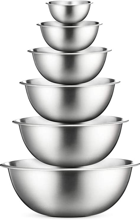 stainless steel mixing bowls