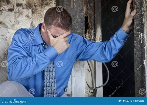 Emotional man stock photo. Image of destroyed, moody - 14456710