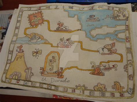 Map to El Dorado by Pahua on DeviantArt