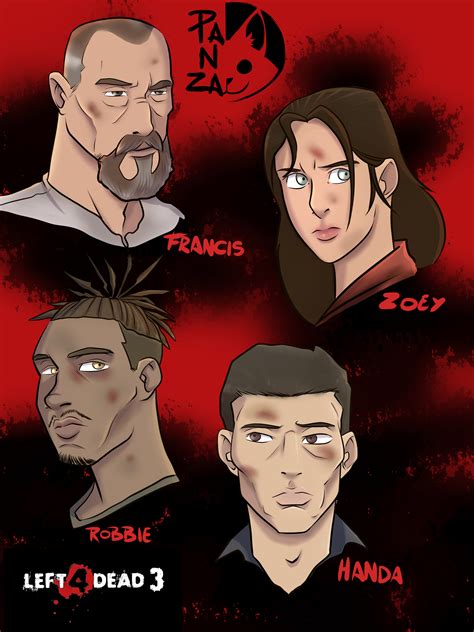 ArtStation - L4D3 characters ideas by me