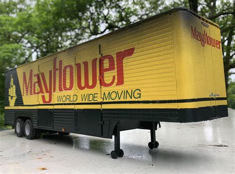 Mayflower Moving Van Trailer - Model Trucks: Big Rigs and Heavy Equipment - Model Cars Magazine ...