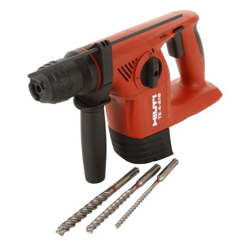 Hilti TE 4-A18 22-Volt Cordless Hammer Drill Tool Body Kit (Tool-Only)-3462776 - The Home Depot