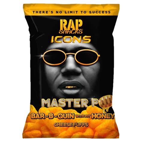 Rap Snacks Icons Master P Honey BBQ Cheese Puffs