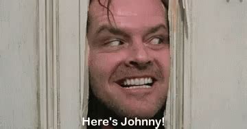 Here'S Johnny GIF - Theshining Killer Heresjohnny - Discover & Share GIFs