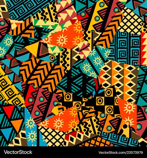 African Print Wallpaper