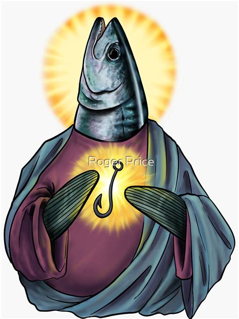 "Holy Mackerel! " Sticker by RogerPrice00x | Redbubble