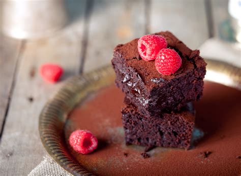 Raspberry Fudge Brownies – First Place For Health