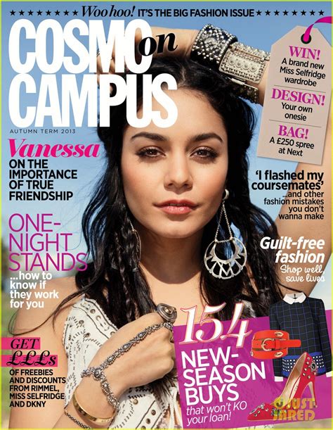 Vanessa Hudgens Covers 'Cosmo on Campus' Autumn 2013: Photo 2968994 ...