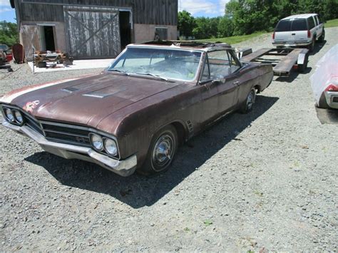 1966 BUICK GRAN SPORT CONVERTIBLE RESTORATION PROJECT for sale - Buick Skylark GRAN SPORT 1966 ...