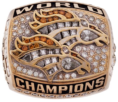 Lot Detail - 1999 Denver Broncos Super Bowl XXXIII Championship Ring