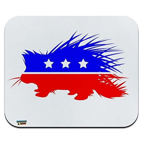 Libertarian Party Porcupine Low Profile Thin Mouse Pad Mousepad - Third Point of View ...