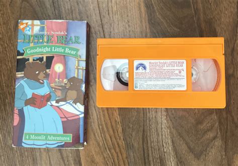 Little Bear - Goodnight Little Bear VHS 1998 Nick Jr Release Orange Tape! 97368388932 | eBay