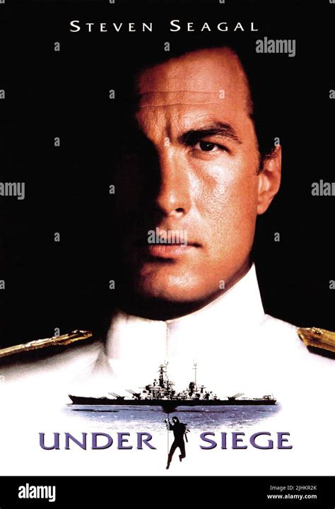 STEVEN SEAGAL POSTER, UNDER SIEGE, 1992 Stock Photo - Alamy