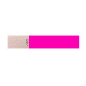 Tyvek Wristbands 19mm – Neon Pink (50 Pack) – The Party Warehouse