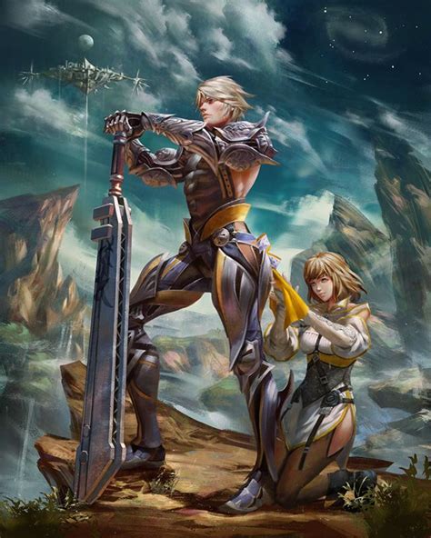 Mobius Final Fantasy (2017) promotional art - MobyGames