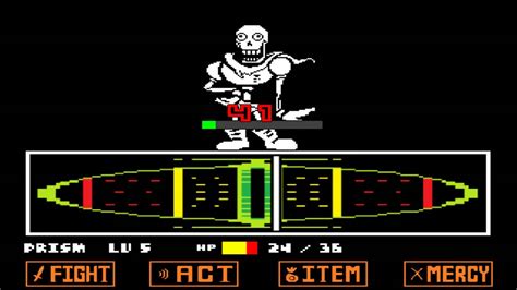 Undertale (Neutral) - Papyrus Boss Fight - YouTube