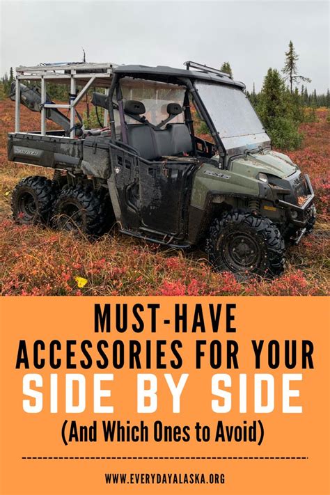 Outfitting your side by side for any outdoor adventure | Side by side accessories, Polaris ...