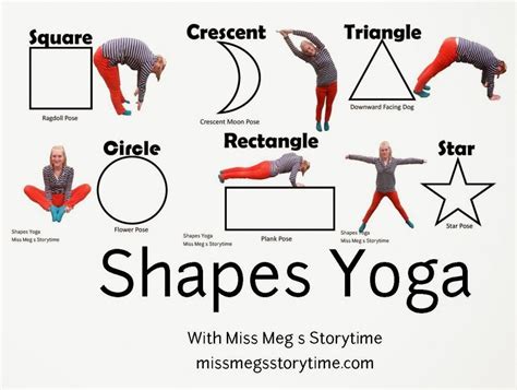 Shapes Yoga for Pre Schoolers | Yoga for kids, Preschool yoga, Toddler yoga