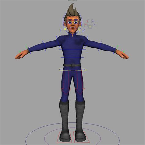 ArtStation - Cartoon Rigged Character 4 | Resources