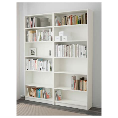 BILLY Bookcase, white, 63x11x79 1/2" - IKEA