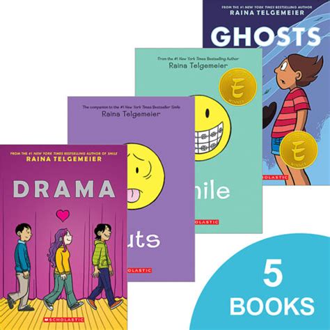 Raina Telgemeier Collection by Raina Telgemeier (Book Pack) | Scholastic Book Clubs