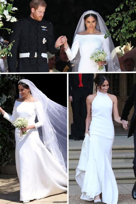 Stella McCartney Stretch Crepe Halterneck Wedding Dress-Meghan Markle - Dress Like A Duchess