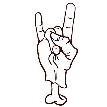 Horns Hand Sign Vector Art HD Images | Free Download on Pngtree