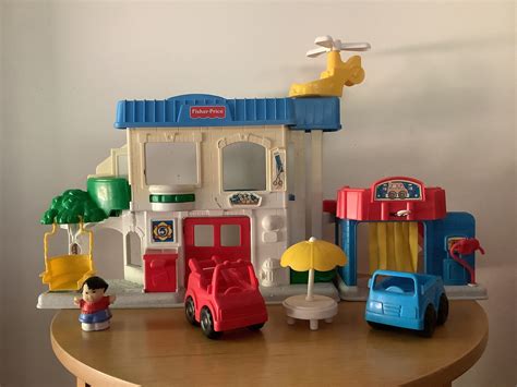 Fisher Price Main Street Village Playset 1990s - Etsy