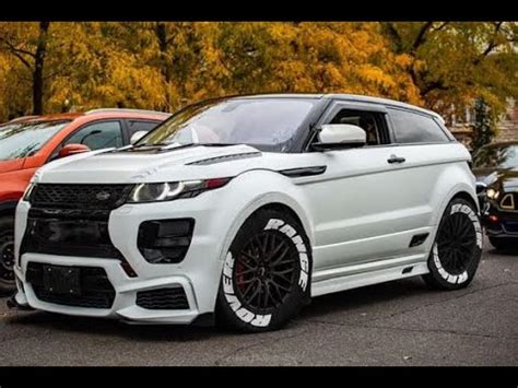 Best of the range rover evoque modified/customized - YouTube