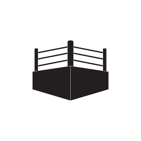 boxing ring icon logo vector 11814687 Vector Art at Vecteezy