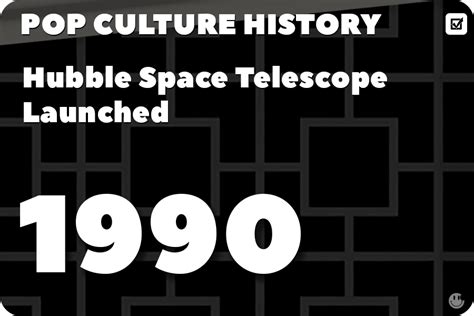 The Hubble Space Telescope Launched