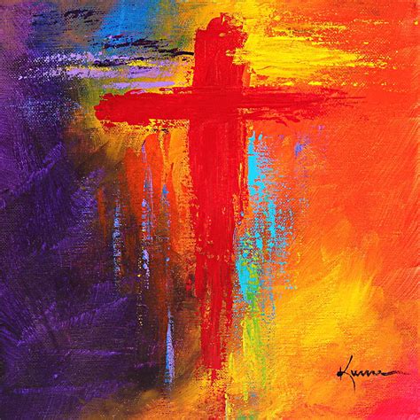 Cross Painting by Kume Bryant