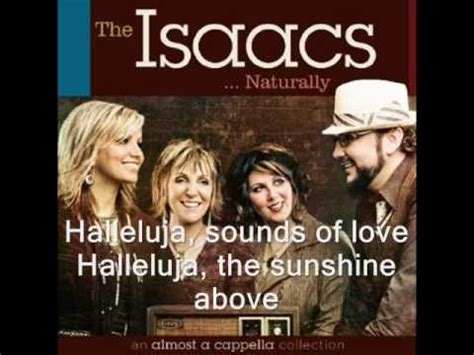 The Isaacs - Hallelujah With lyrics! Acordes - Chordify