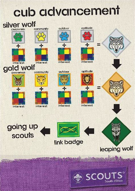 Scouts • 1st Claremont Scouts • Cub Badges