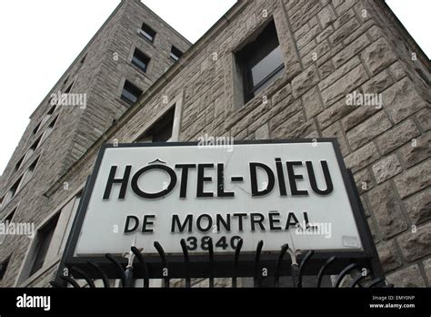 Hotel-Dieu Hospital in Montreal, Quebec Stock Photo: 81727906 - Alamy