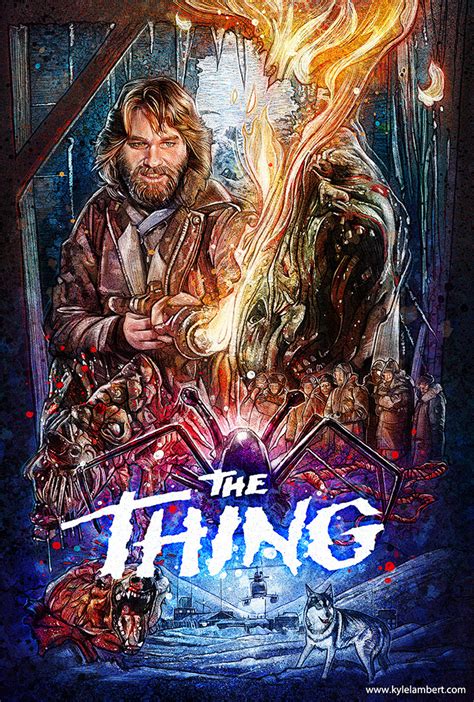 The Thing by Kyle Lambert - Home of the Alternative Movie Poster -AMP-