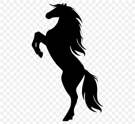 Horse Rearing Silhouette Drawing, PNG, 474x755px, Horse, Art, Black, Black And White, Carnivoran ...