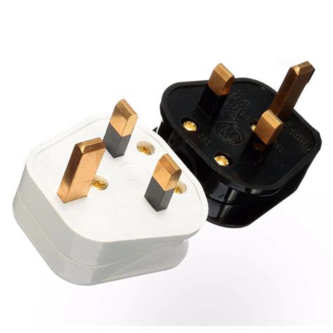 13A UK Electrical Plug 3Pin Socket UK Plug Connector Cord Adapter 13 ...