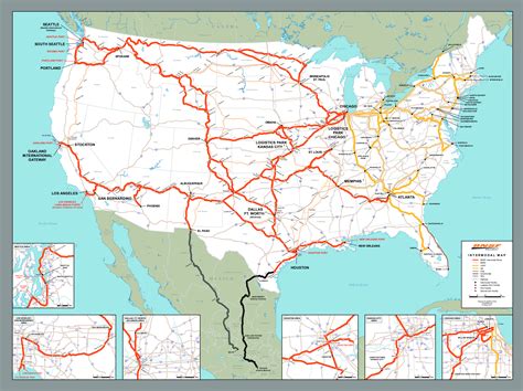 Rail Network Maps | BNSF