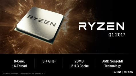 New AMD RYZEN Zen Based CPU Benchmarks Leaked