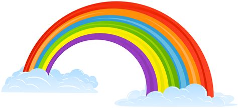 transparent background rainbow png free - Clip Art Library