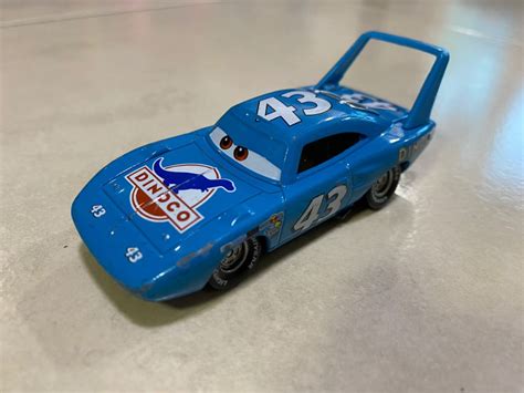 Disney Cars Dinoco King, Hobbies & Toys, Toys & Games on Carousell