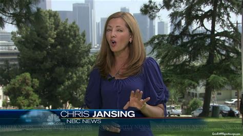 News Babes: NBC's Chris Jansing Looks Like Fun