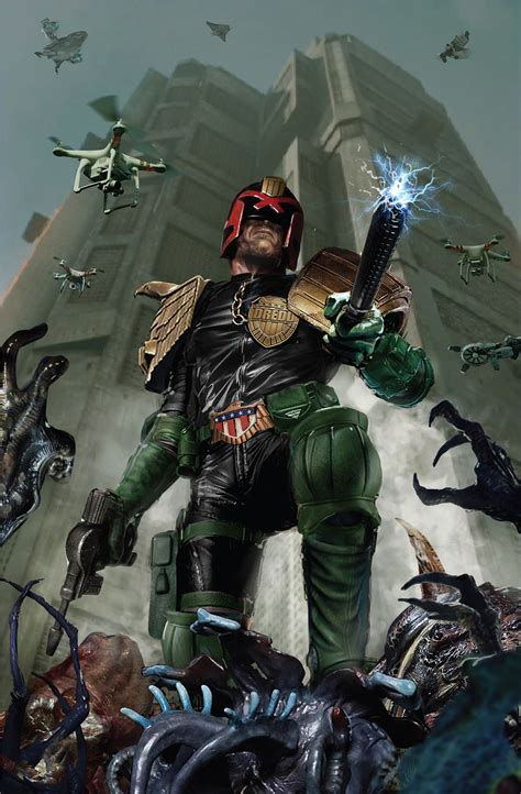 Judge Dredd by John Gallagher | Comic art, Judge dredd, Rock n roll