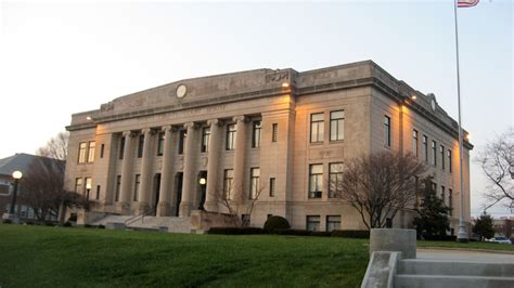 Daviess County courthouse in Washington, Indiana image - Free stock ...