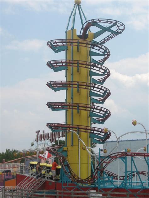 Toboggan Tower at Hershey Park, PA | Hershey Park Pennsylvania | Pint…