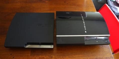 Sony PS3 Versus PS3 Slim comparison